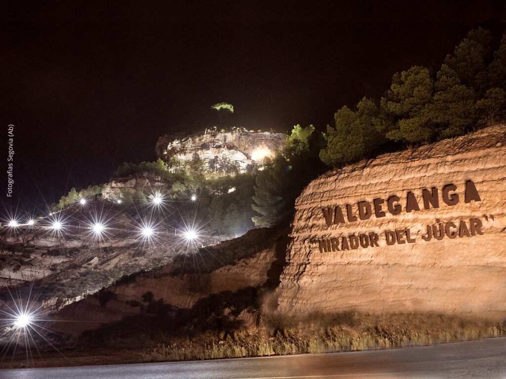 Valdeganga desde el aire — Pueblo Mágico de España